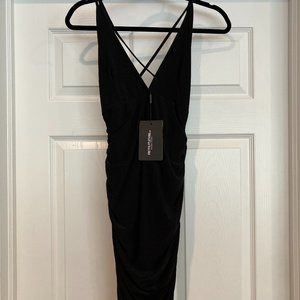 Prettylittlething Black Dress - New